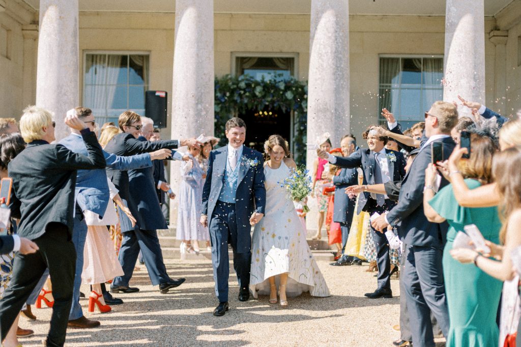 Goodwood house UK. Wedding Ceremony UK. Church Exit Wedding. Fine Art Wedding Photographer, Uk. Valentina Val Photo